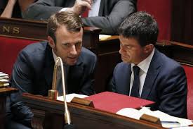 Emmanuel Macron Manuel Valls 1